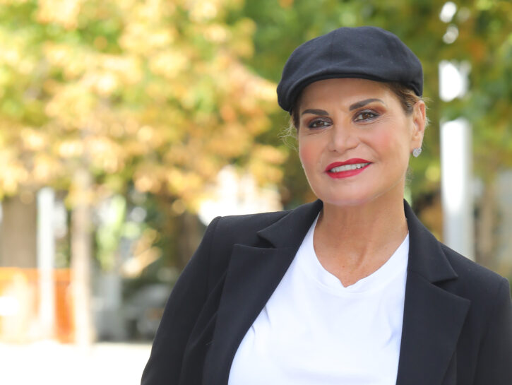 Simona Ventura in tv con 
