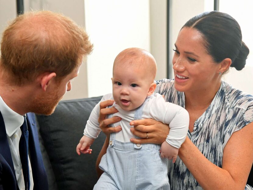 I duchi di Sussex con il figlio Archie