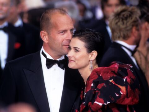 Bruce Willis balla con l'ex moglie Demi Moore: fan emozionati