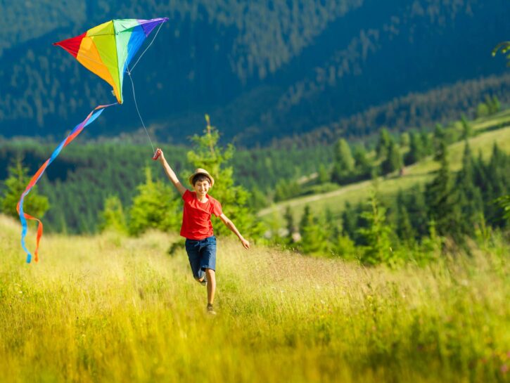 Come costruire un aquilone per i bambini