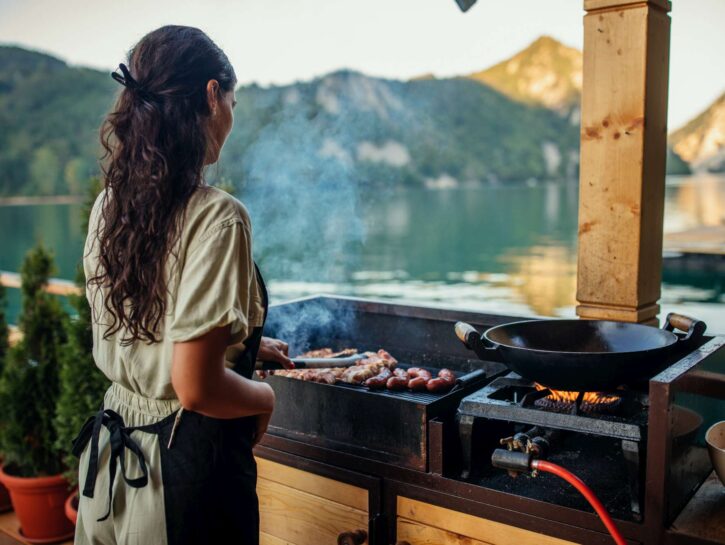 Come costruire un barbecue con mattoni refrattari
