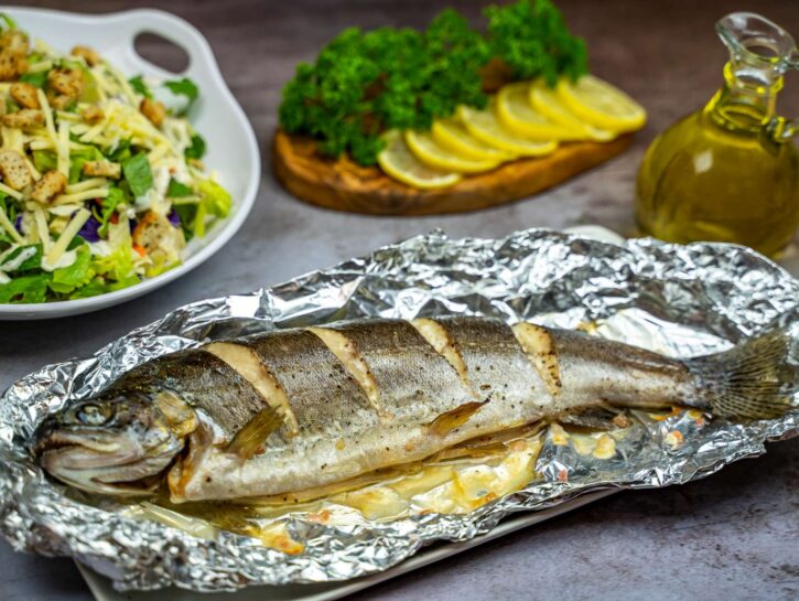 Come preparare una trota al forno