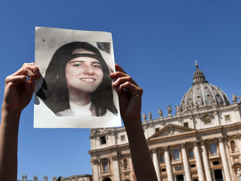 Manifestazione a Roma per Emanuela Orlandi