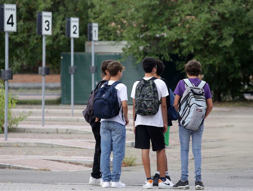 Studenti fuori da scuola