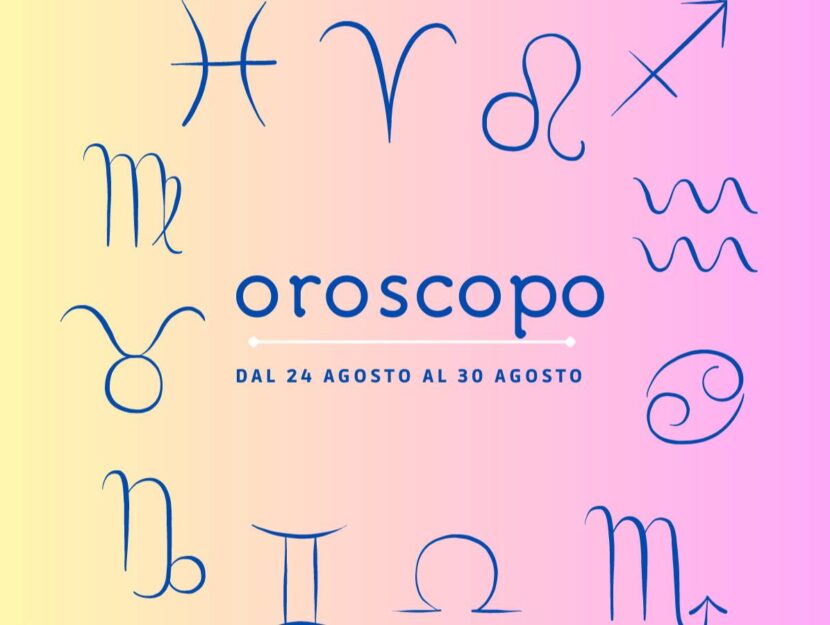 Oroscopo della settimana dal 24 agosto