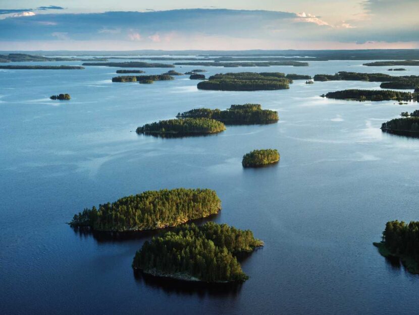 Finlandia cammino nella natura