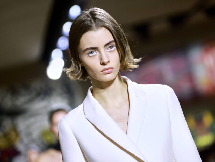 Il make up bianco in passerella