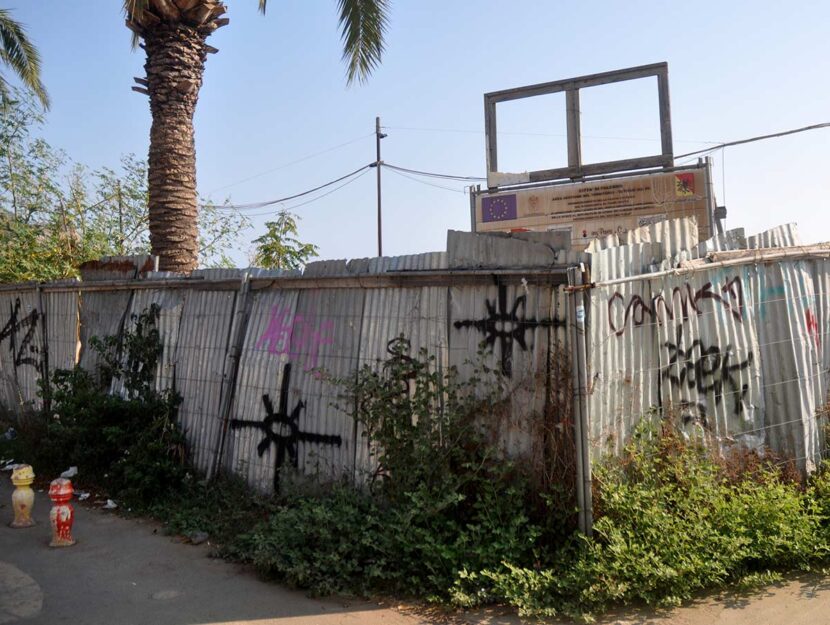Palermo, il cantiere dove è avvenuta la violenza di gruppo sulla 19enne