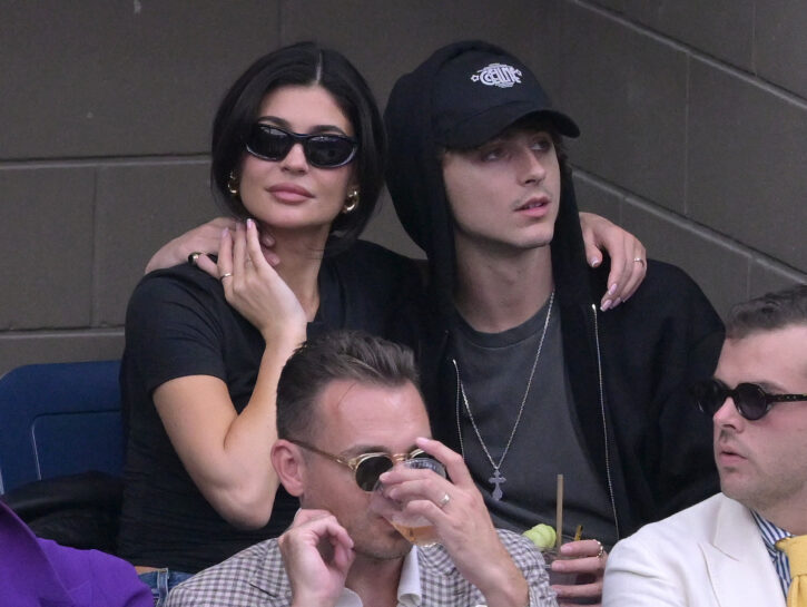 Kylie Jenner e Timothée Chalamet allo scoperto alla finale degli Us Open