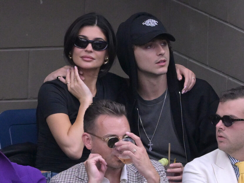 Kylie Jenner e Timothée Chalamet agli US Open 2023