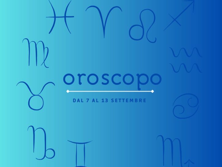 Oroscopo della settimana dal 7 al 13 settembre