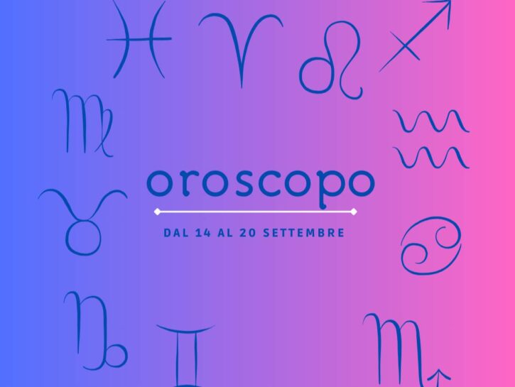 Oroscopo della settimana dal 14 al 20 settembre