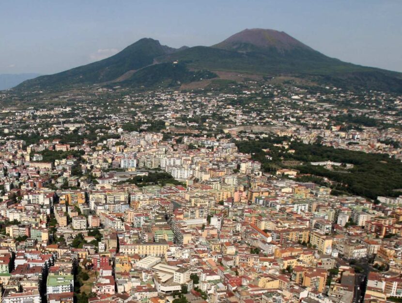 Vesuvio napoli erruzione