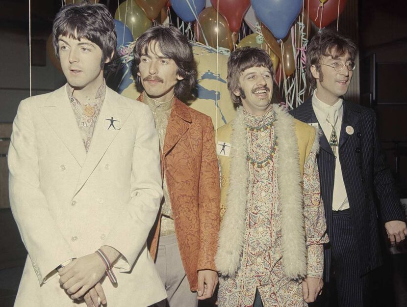 I Beatles: John Lennon, Ringo Starr, George Harrison and Paul McCartney