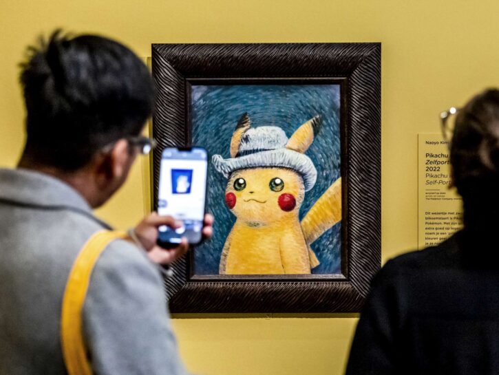 Van Gogh, al Museo di Amsterdam c'è una nuova star: Pokémon
