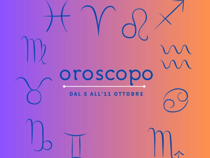 Oroscopo della settimana dal 5 all'11 ottobre