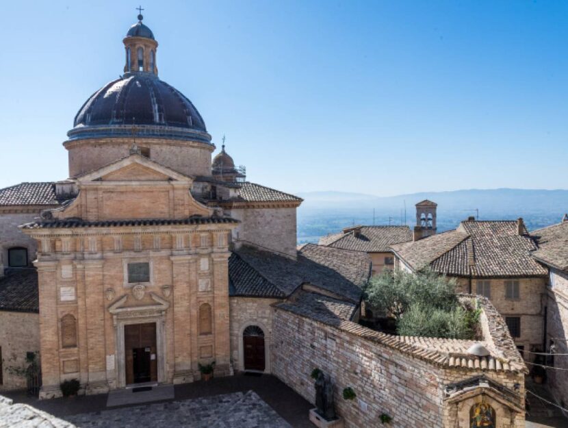 Un vista di Assisi