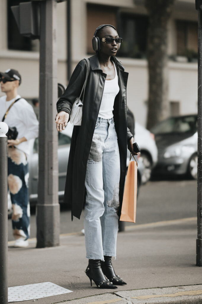 denim jeans di tendenza