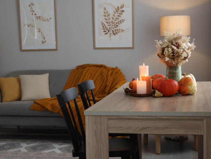 Benvenuto autunno: come vestire casa con i colori della stagione