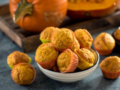Come preparare i muffin alla zucca