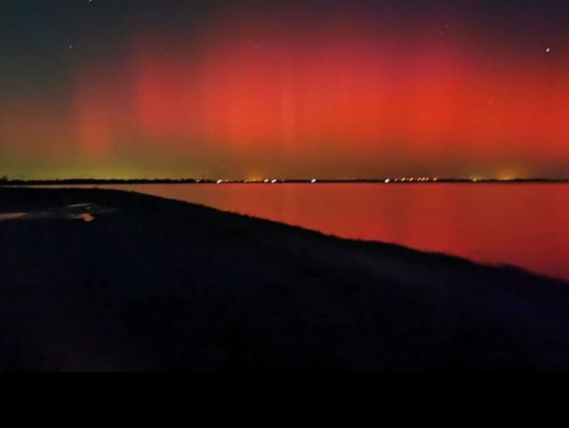 Aurora boreale in Italia