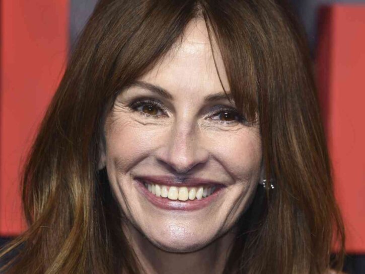 Frangia a tendina, new look per Julia Roberts