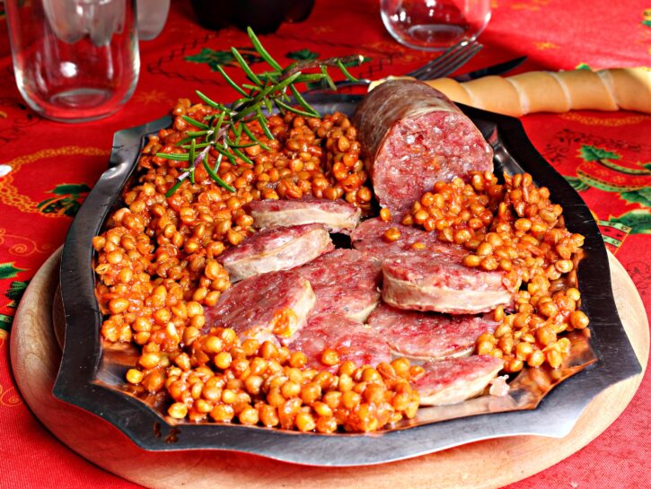 Come preparare il cotechino con le lenticchie