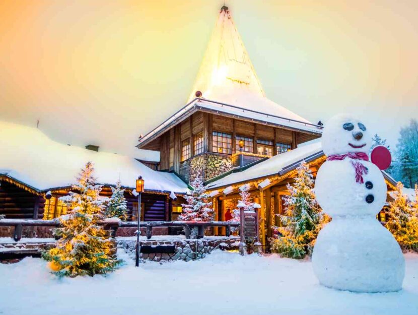 Il villaggio di Babbo Natale in Lapponia