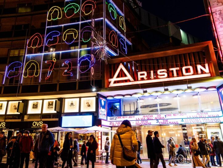 La storia del teatro Ariston
