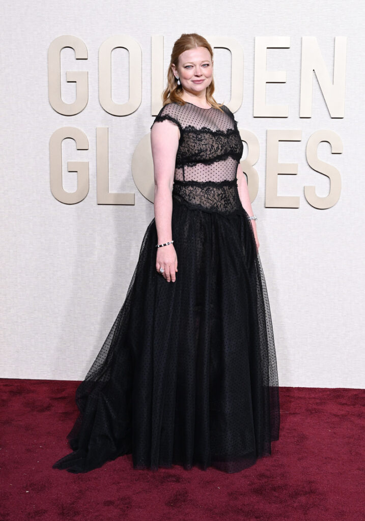 Golden Globes 2024 look - Sarah Snook