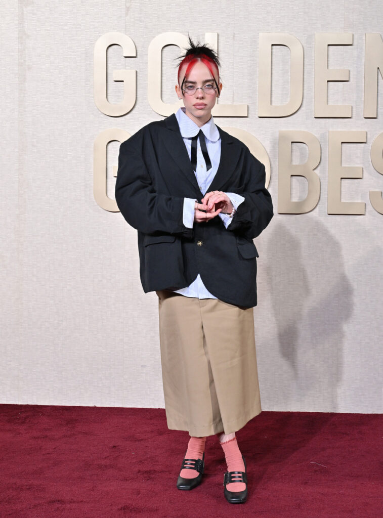 Golden Globes 2024 look - Billie Eilish