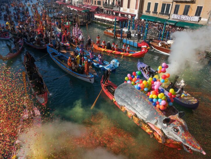 Al via il Carnevale di Venezia: le immagini spettacolari