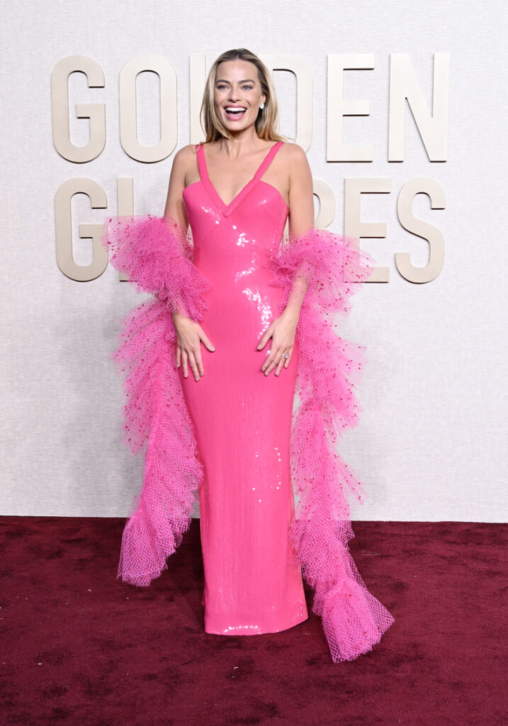 Golden Globes 2024 look - Margot Robbie