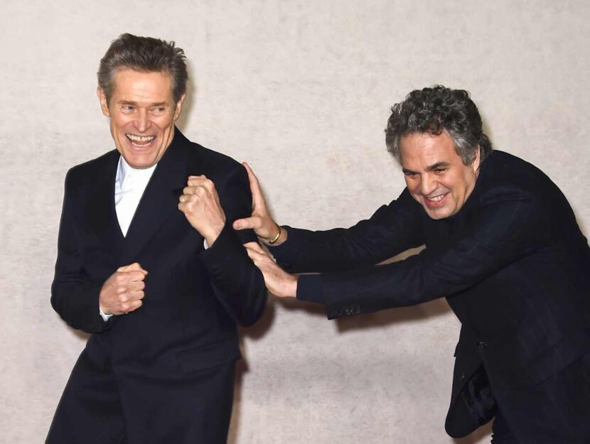 Willem Dafe e Mark Ruffalo