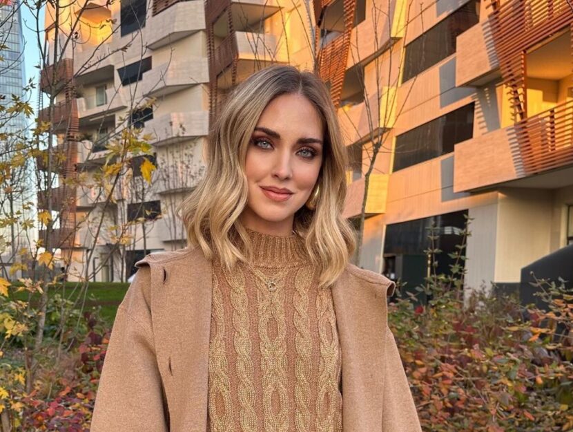 Chiara Ferragni in un post pubblicato su Instagram