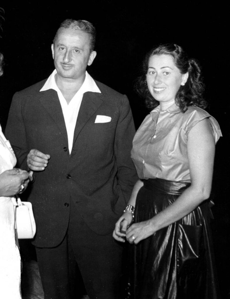 Aristide Vacchino e la moglie Giuseppina