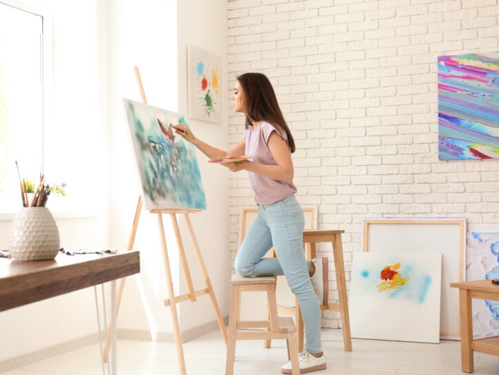 Come realizzare un quadro con la pittura a spatola