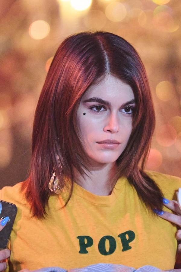 taglio kaia gerber