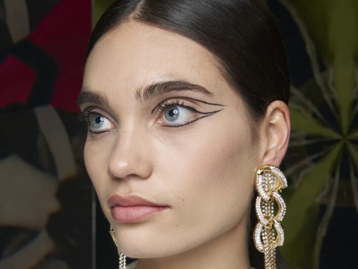 Trucco grafico 2.0,  e la moda reinventa l'eyeliner
