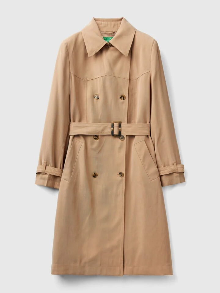 trench classico beige