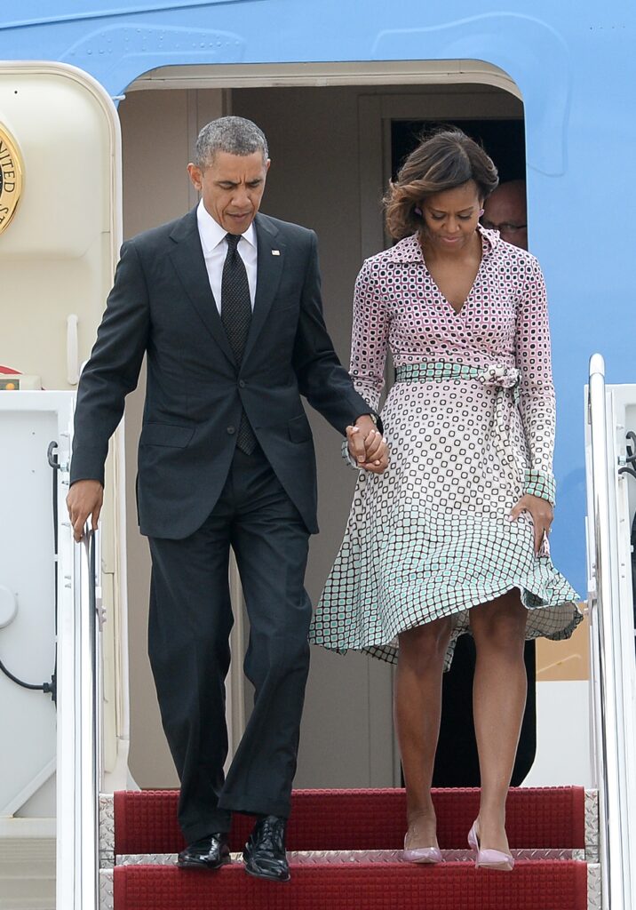 Michelle Obama wrap dress