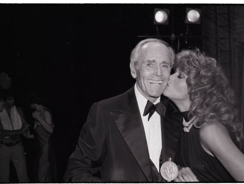 Jane con il papà Henry Fonda