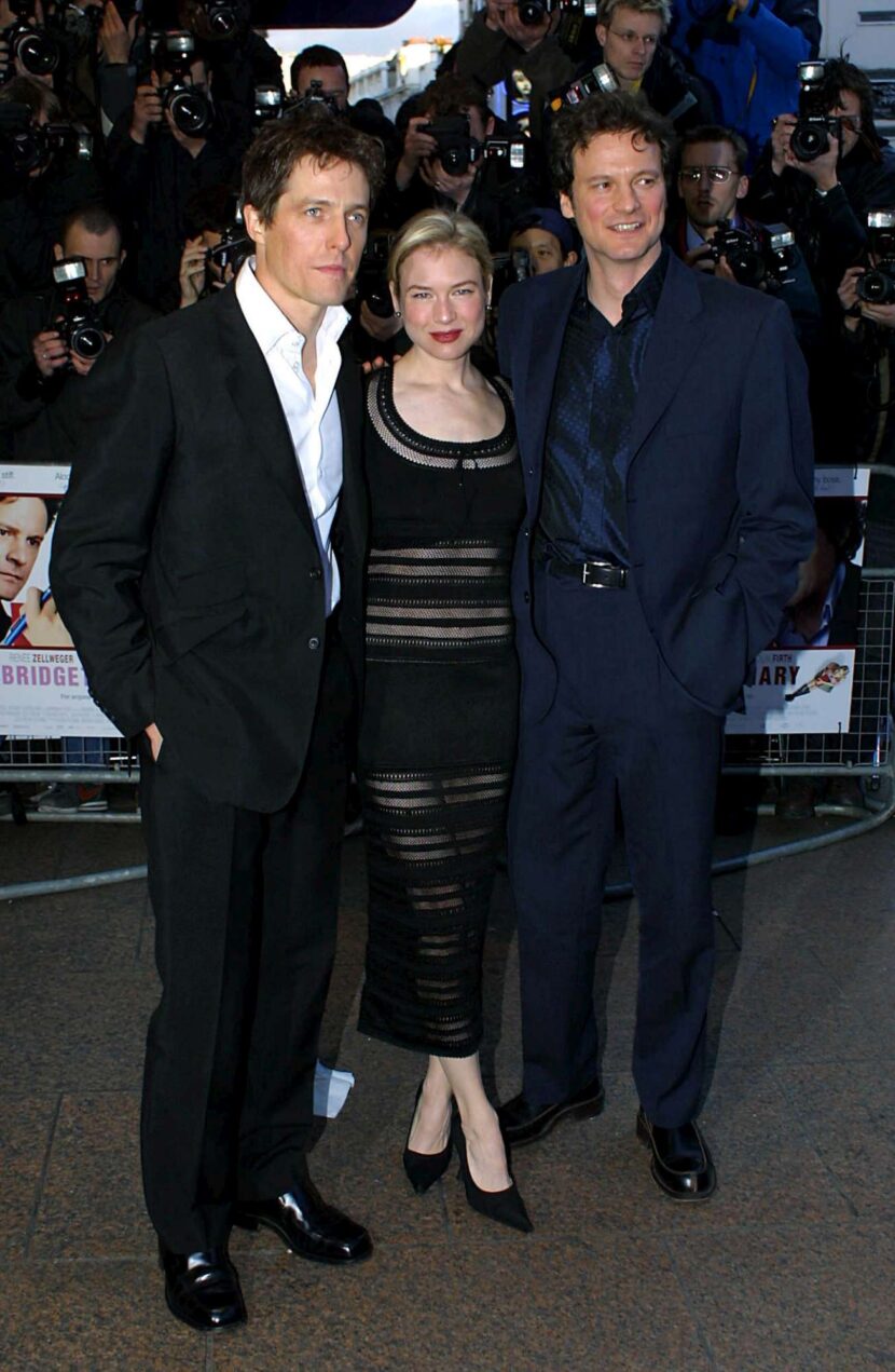 Colin Firth, Hugh Grant e Renée Zellweger