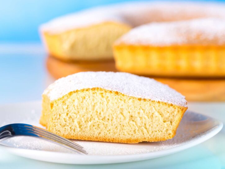 Torta al limone e yogurt senza burro