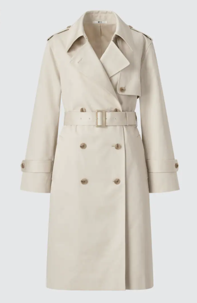 trench bianco