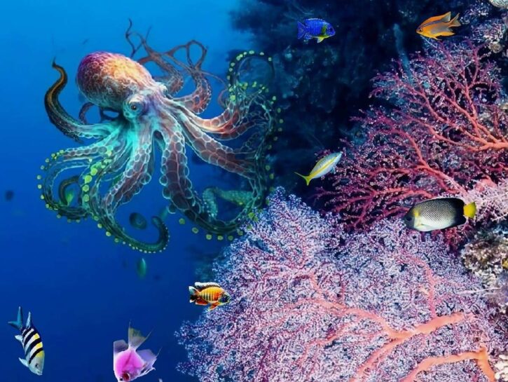 Oceani sempre più caldi, le conseguenze sui polpi