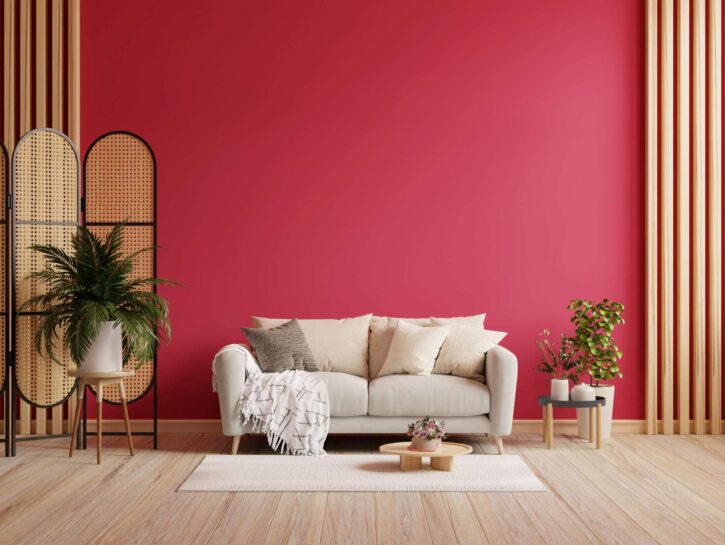 Come abbinare il rosso in casa