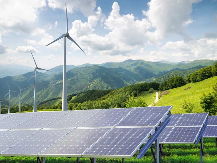 Aumenta l'energia mondiale da fonti rinnovabili