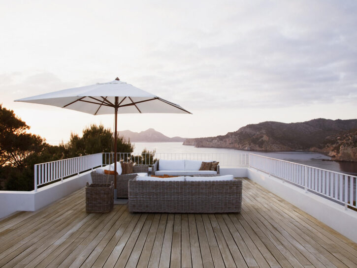 Come arredare il terrazzo della casa al mare
