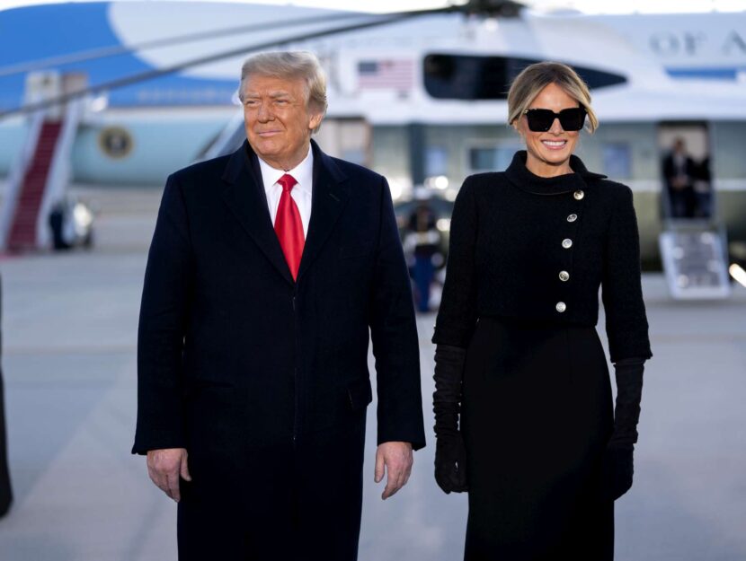 Donald e Melania Trump
